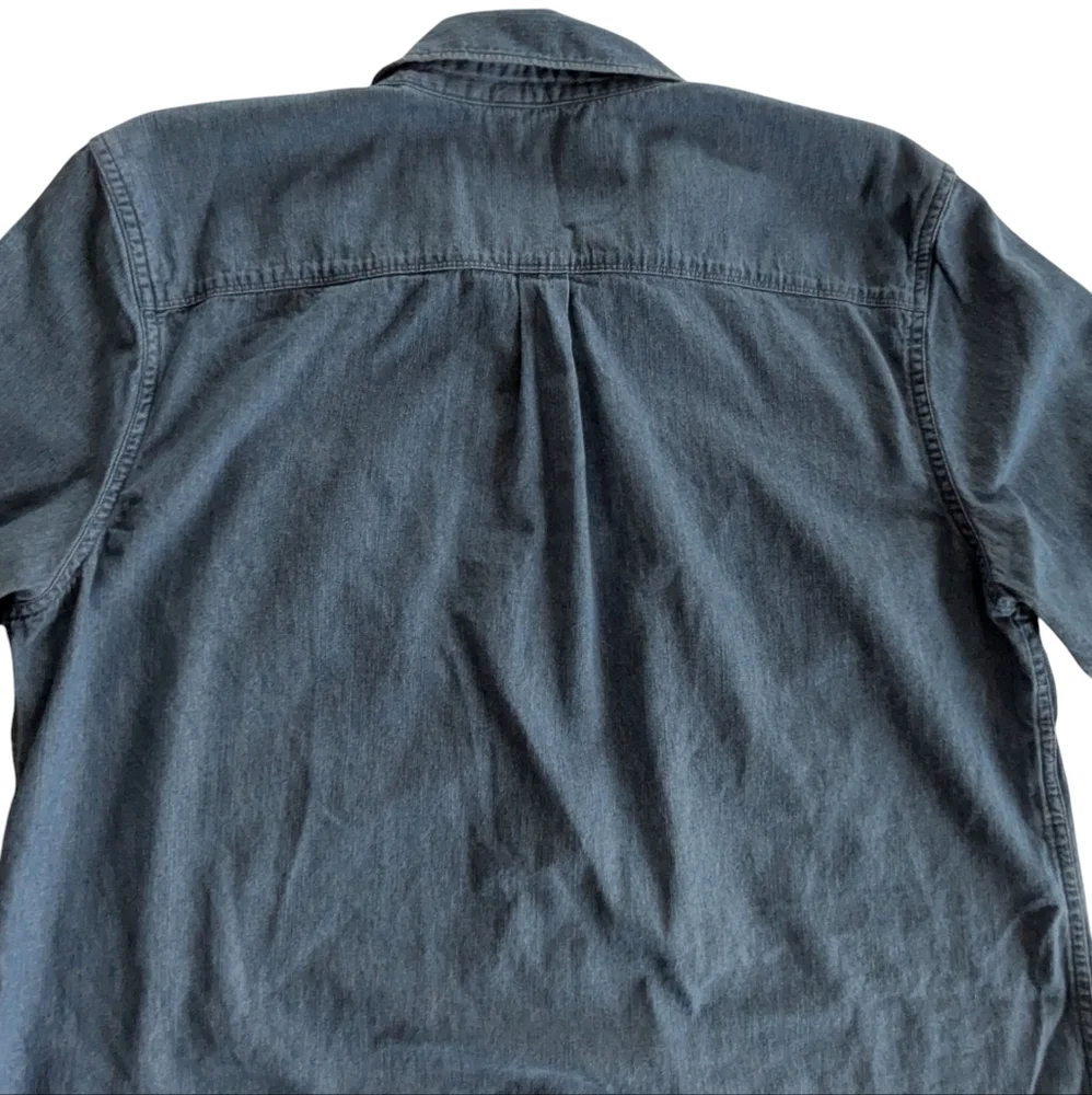 Chaps Chambray Button Up Shirt Size 2XL - Picture 9 of 10